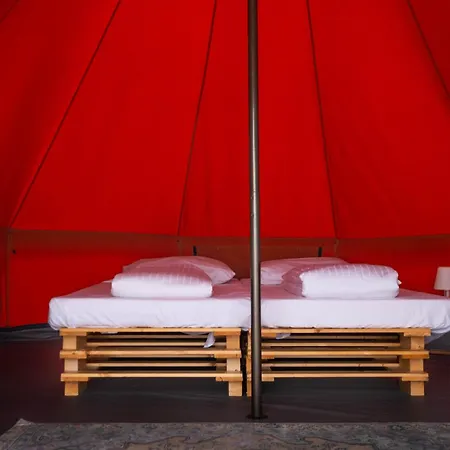 Glamping Camp Luxussátor *